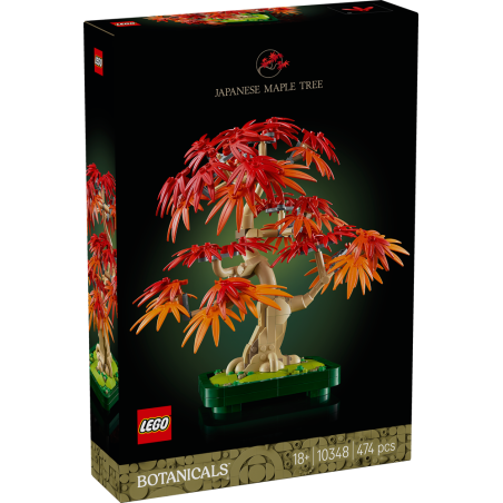 Lego 10348 BONSAI DI ACERO ROSSO GIAPPONESE