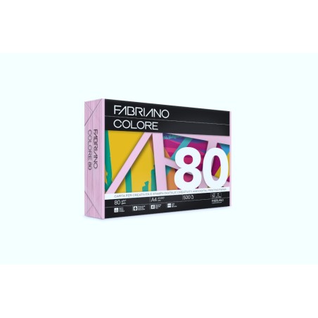 FABRIANO COLORE A4 80G -500fg -T- LAVANDA 74821297