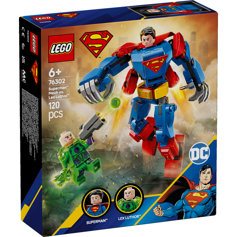 LEGO DC Mech di Superman contro Lex Luthor 76302