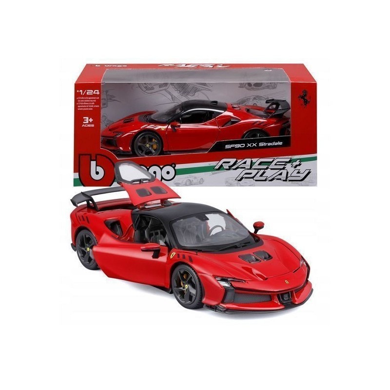 Bburago Race and Play Ferrari SF90 XX Stradale scala 1:24