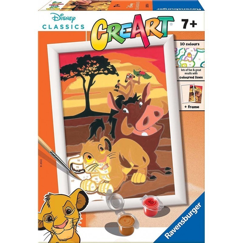 Ravensburger CreArt Lion King set creativo