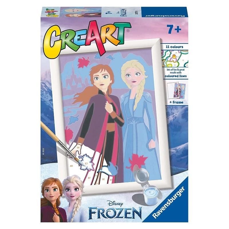 Ravensburger CreArt Frozen Sisters Forever set creativo