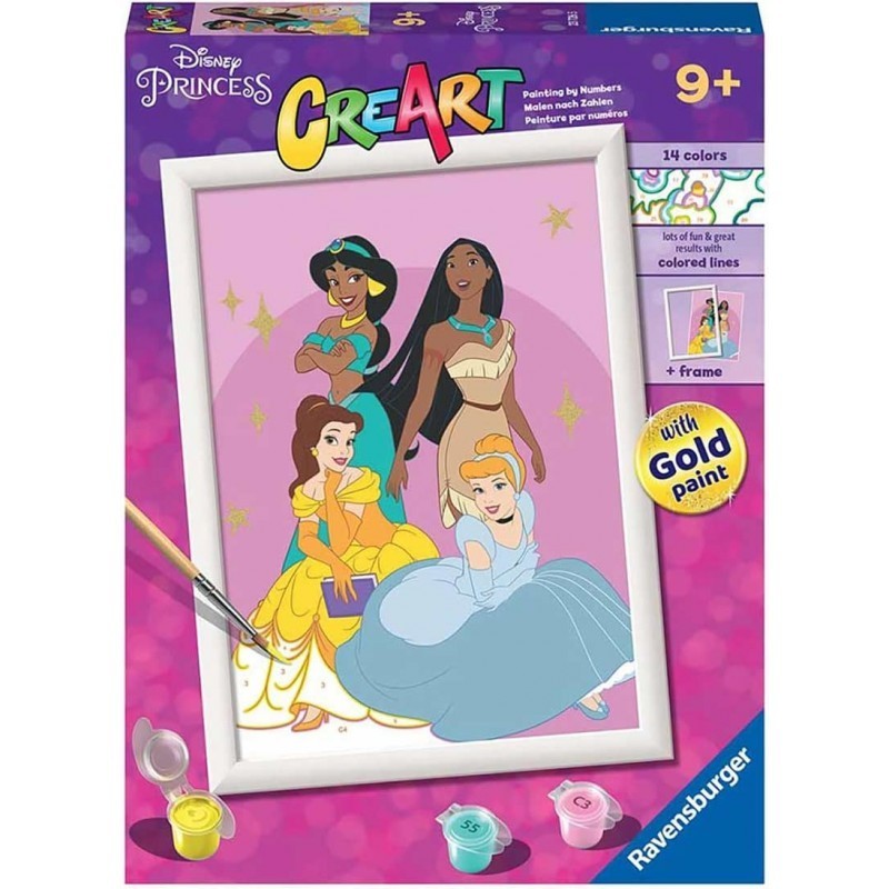 Ravensburger CreArt Le Principesse Disney kit creativo