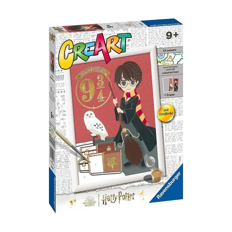 Ravensburger CreArt Harry Potter Partenza per Hogwarts kit creativo