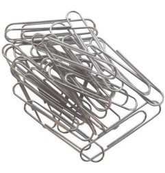 Lebez mollette fermacarte metallo 32 mm 80 pezzi 60878