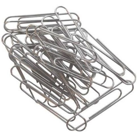 Lebez mollette fermacarte metallo 32 mm 80 pezzi 60878