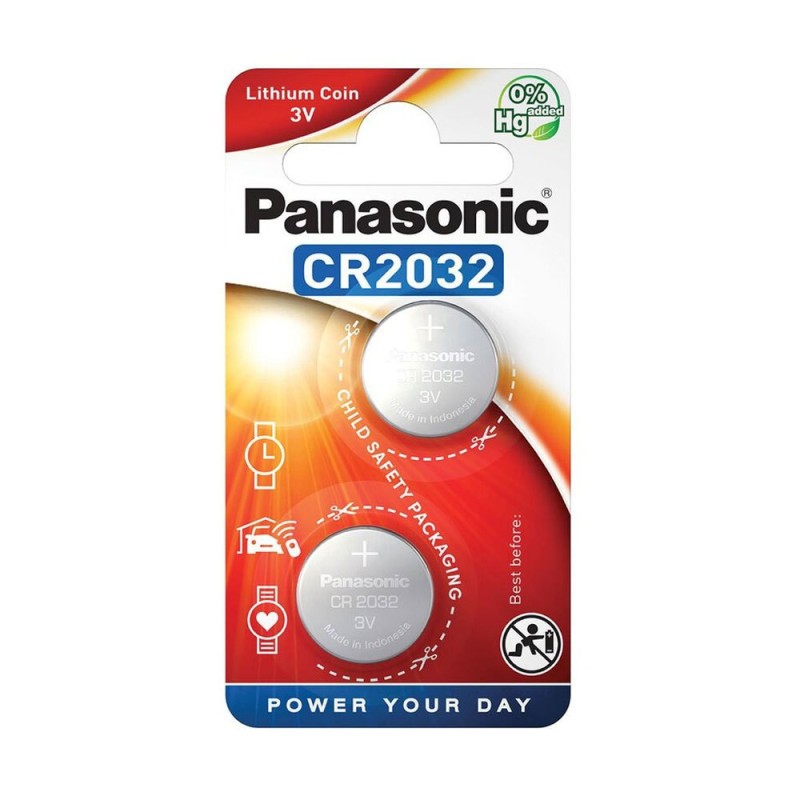 PANASONIC BATTERIA LITIO 3V CR2032 -BL 2PZ