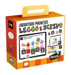 Headu Laboratorio Magnetica Scrivo e Leggo con lavagna magnetica
