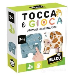 Headu Tocca e Gioca Animali Primi Incastri gioco educativo