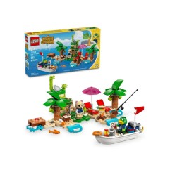 LEGO Animal Crossing Tour in Barca di Remo set costruzione isola 77048