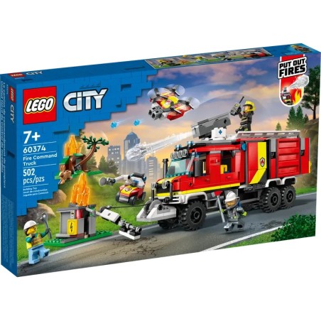 LEGO City Autopompa dei Vigili del Fuoco 60374
