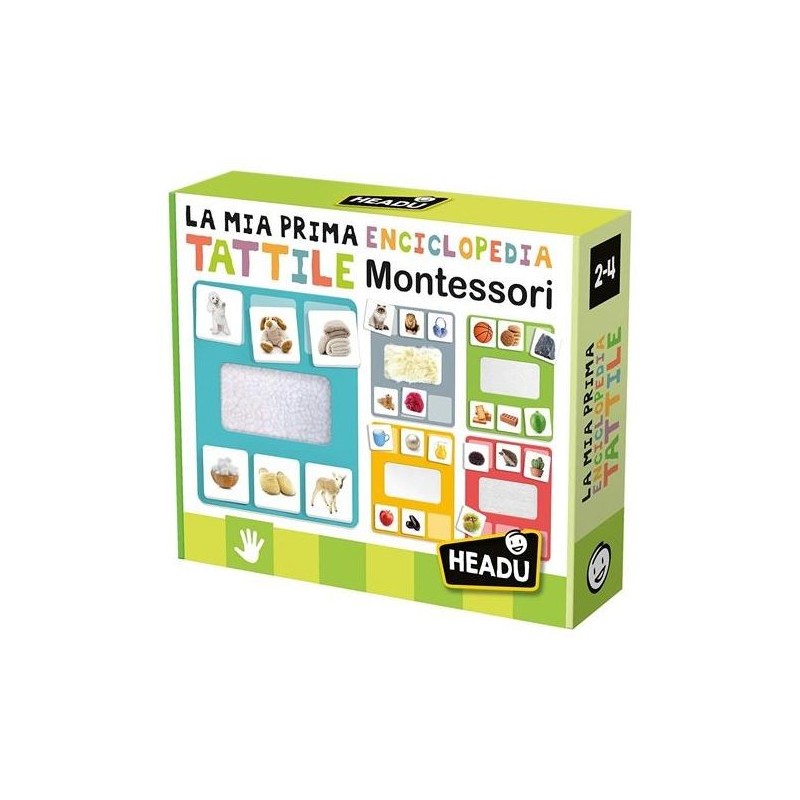 Headu La Mia Prima Enciclopedia Tattile Montessori