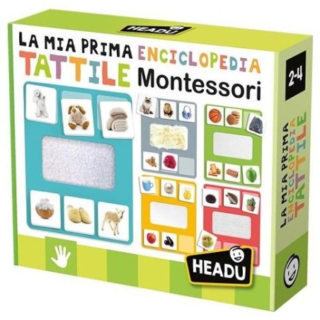 Headu La Mia Prima Enciclopedia Tattile Montessori