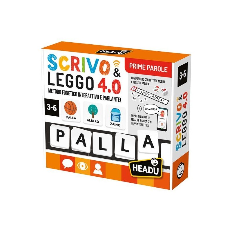 Headu Scrivo e Leggo 4.0 Prime Parole