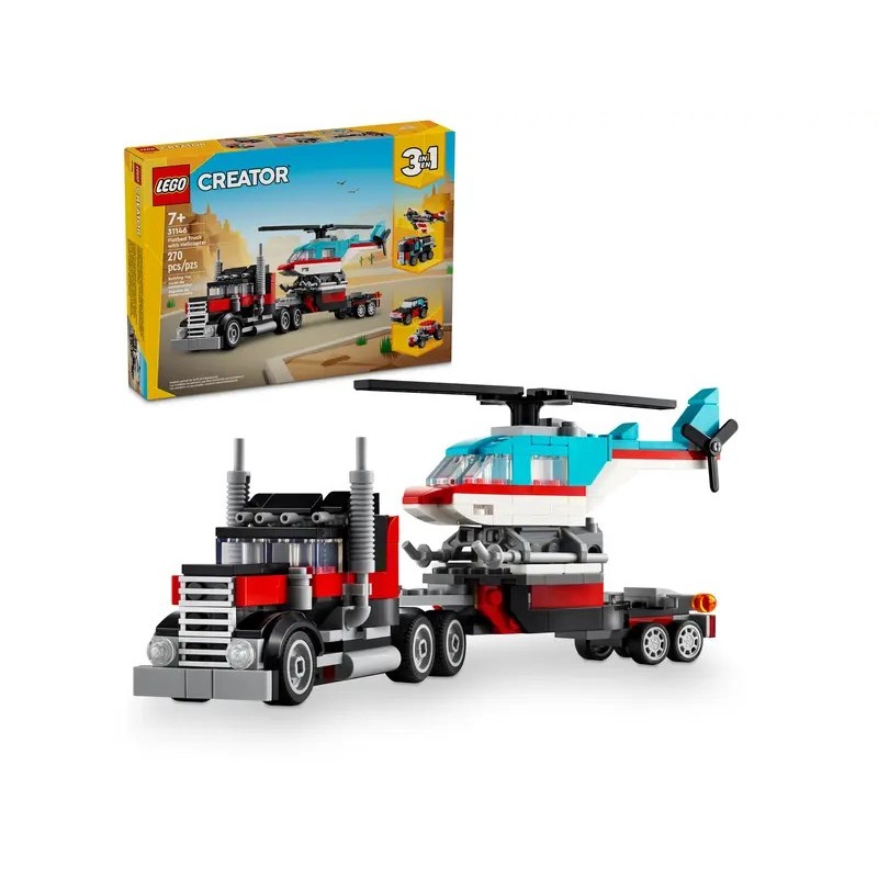 LEGO Creator Autocarro con Elicottero 3in1 31146