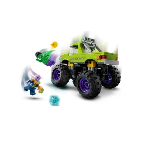 LEGO Marvel Truck di Hulk contro Thanos set costruzioni 76312