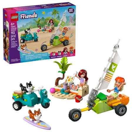LEGO Friends Avventure canine su windskate e sidecar 42641