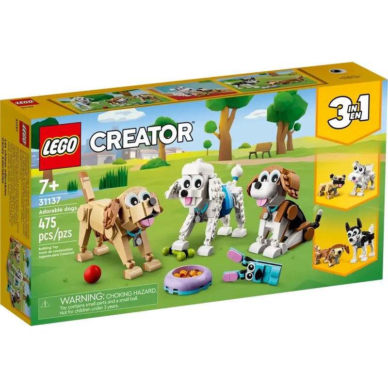 LEGO Creator Adorabili Cagnolini set 3in1 31137