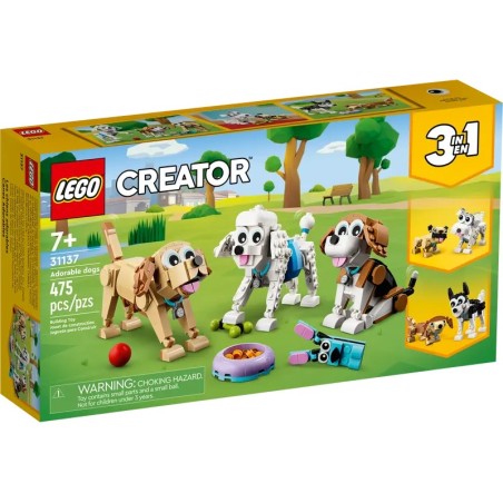 LEGO Creator Adorabili Cagnolini set 3in1 31137