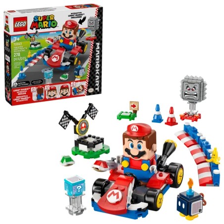 LEGO Super Mario Mario Kart Interactive LEGO Mario Standard Kart 72043