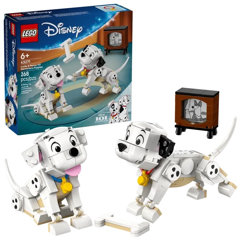 LEGO Disney Lucky Penny e Cuccioli 101 Dalmata 43271