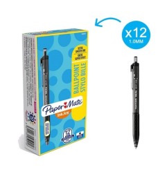 PaperMate InkJoy 300 RT penna a sfera a scatto nera tratto 1 mm 12 pz S0959910