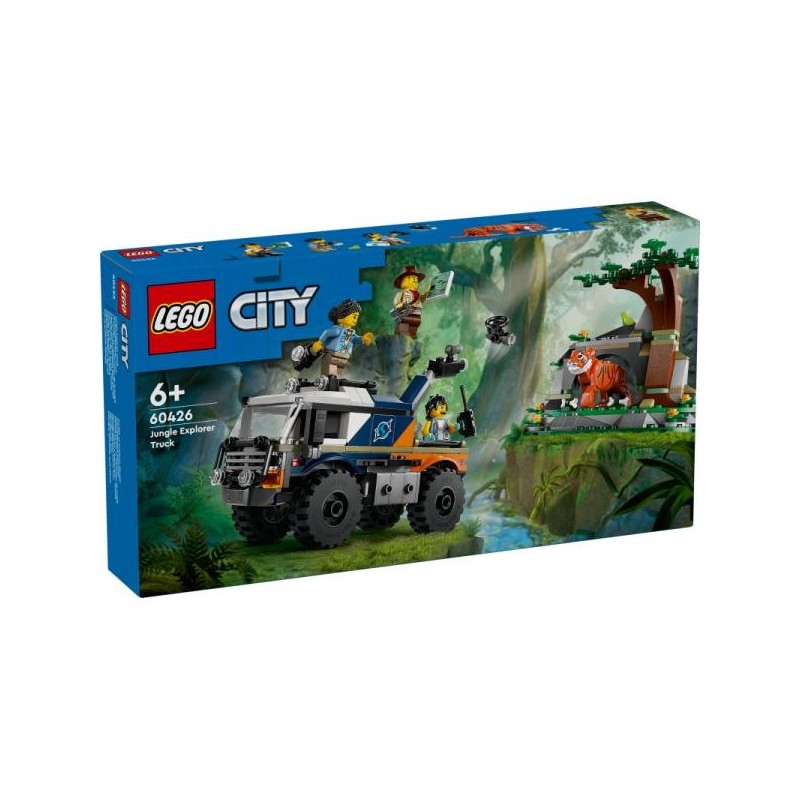 LEGO CITY FUORISTRADA DELL'ESPLORATORE DELLA GIUNGLA 60426