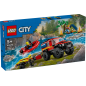LEGO CITY FUORISTRADA ANTINCENDIO E GOMMONE DI SAL 60402