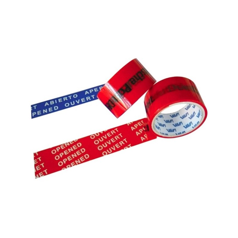 NASTRO 50X50 ANTIEFFRAZIONE APERTO" ROSSO 1349"