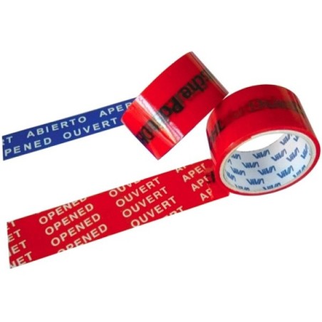 NASTRO 50X50 ANTIEFFRAZIONE APERTO" ROSSO 1349"