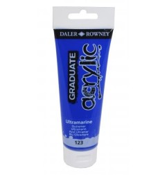 CANSON DALER ROWNEY Tempera ACRYL Colori Acrilici GRADUATE 120 mL Blu cobalto oltremare D123120123