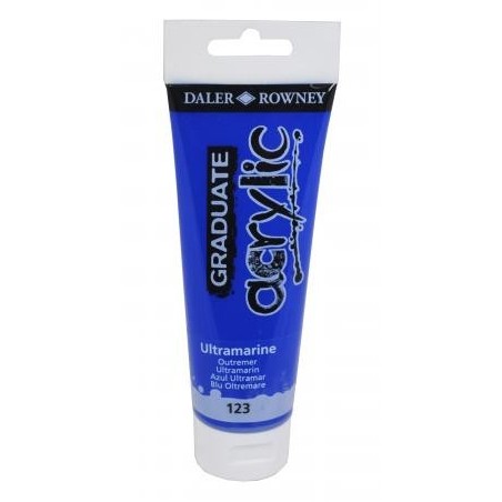 CANSON DALER ROWNEY Tempera ACRYL Colori Acrilici GRADUATE 120 mL Blu cobalto oltremare D123120123