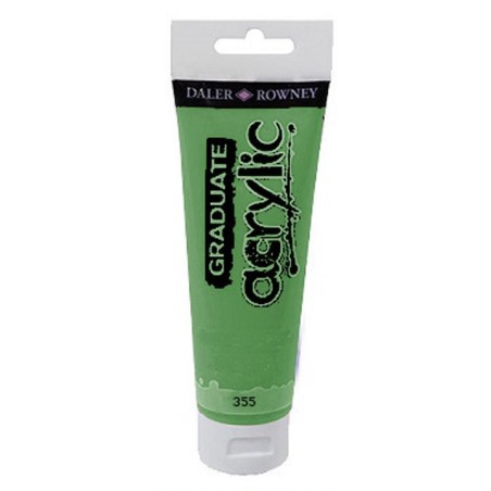 CANSON DALER ROWNEY Tempera ACRYL Colori Acrilici GRADUATE 120 mL Verde foglia D123120355
